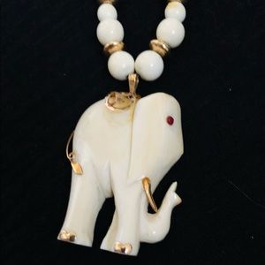 Elephant Necklace 12”